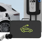 Portable Waterproof EV Charging Cable Storage Bag, Fire Resistant Organizer for Electric Car Jumper Wire Plug & Socket