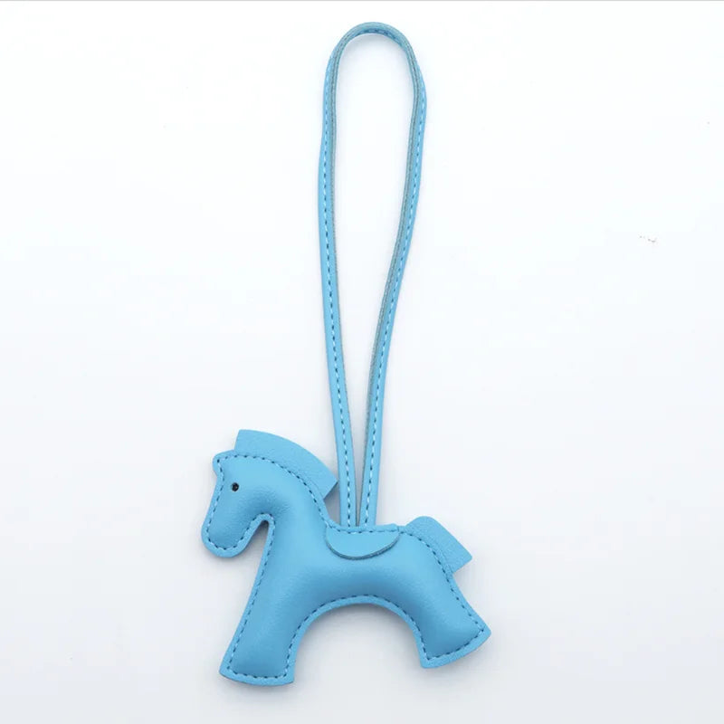Women'S Bag Pony Keychain Pendant High Quality Horse Ornament Handmade Stitching Charm Fashion Accessory Gift