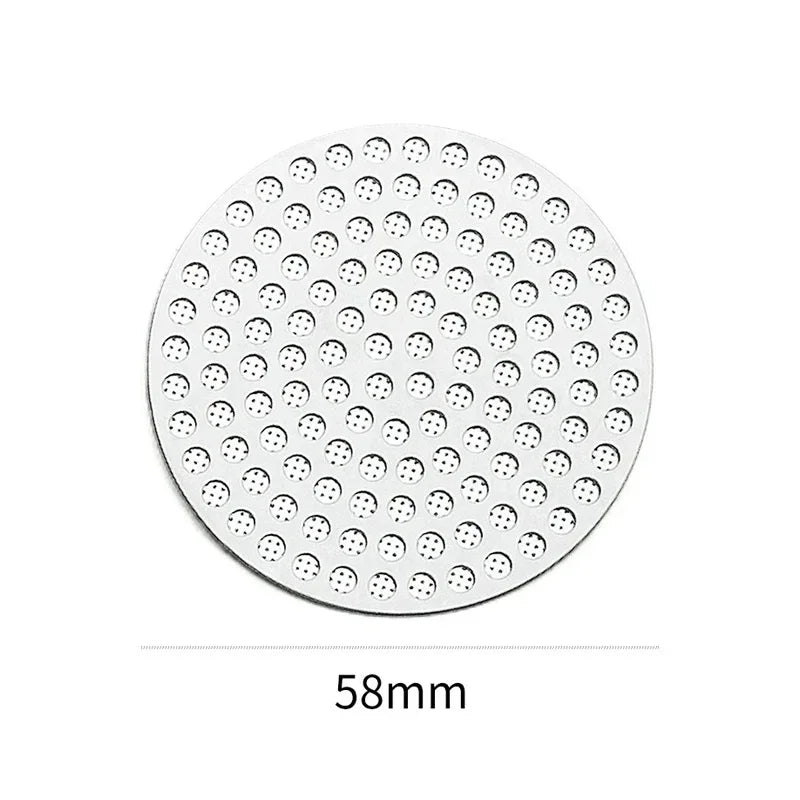 51/53/58mm Coffee Puck Screen 304 Stainless Steel Double Layer Fine Filter Screen for Portafilter Barista Espresso Accessories