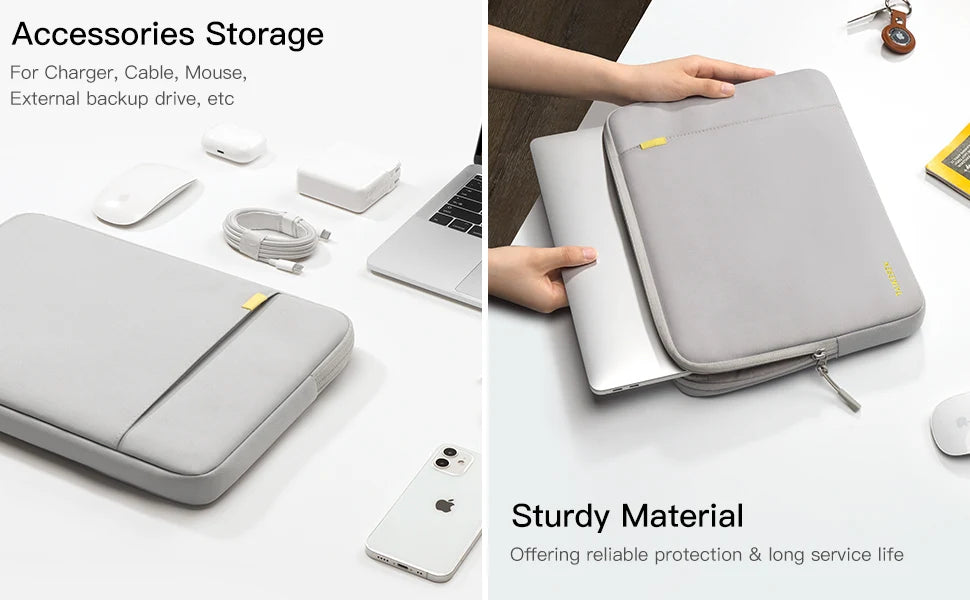 Laptop Sleeve Cases Bag 13 14 15.4 15.6 16 Carrying For Macbook Pro Air M1 M2 13.3 Cover Business Computer Bag Shell Accessories