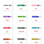 Customized Luggage Tag, Personalized Keychain, Name Patch, Embroidery Accessories for Suitcase and Bag, Luxury Eagle Beak Buckle