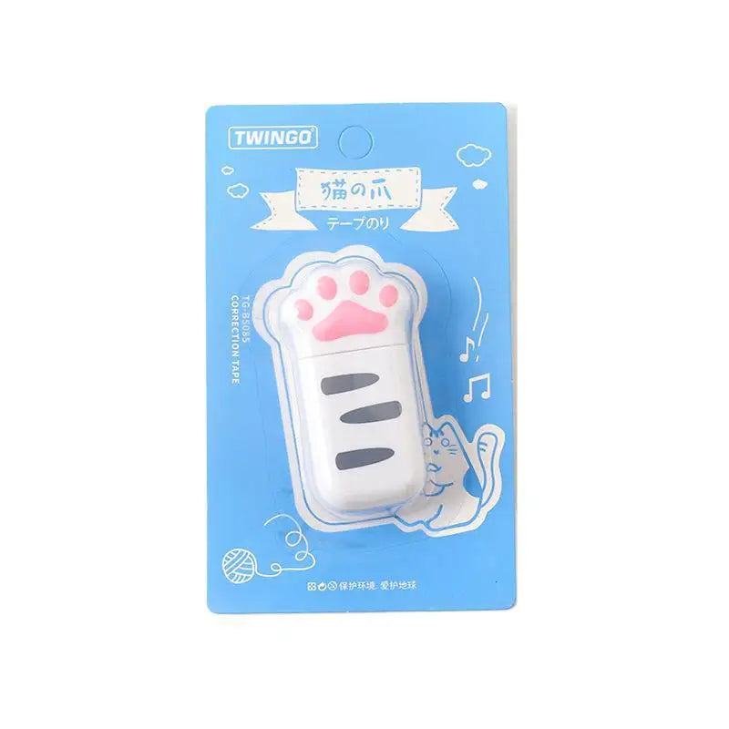 Lytwtw's Lovely Kawaii Cat Claw Cute Correction Tape Stationery Office School Supply Gift nice things corrector novel