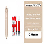 uniball ZENTO Standard 0.38/0.5mm Gel Pens,Water-Based Smooth Writing Roller Ball Pens Fit for a variety of occasions Stationery