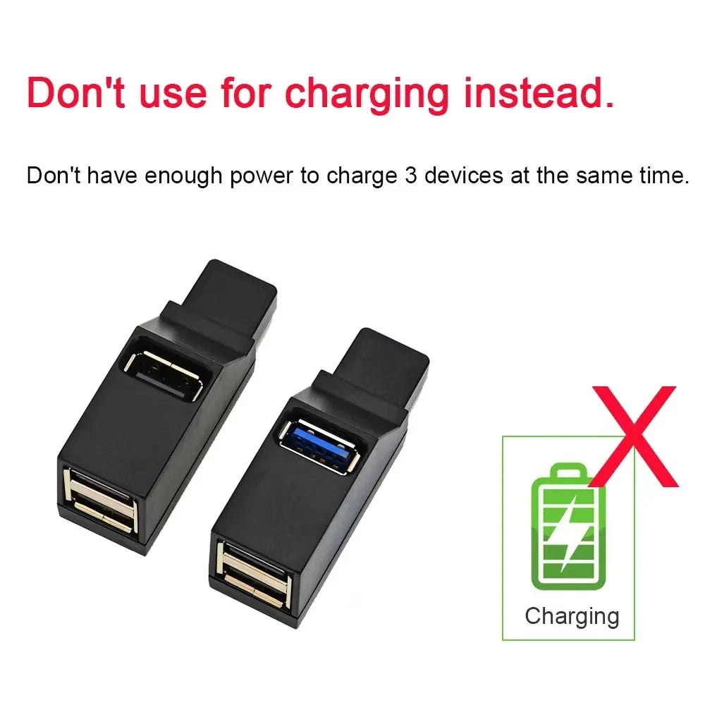 USB 3.0 Extender Car Splitter Multi Port USB Hubs 2.0 Laptop Office Multi Function Reading Usb Disk Charging Adapter