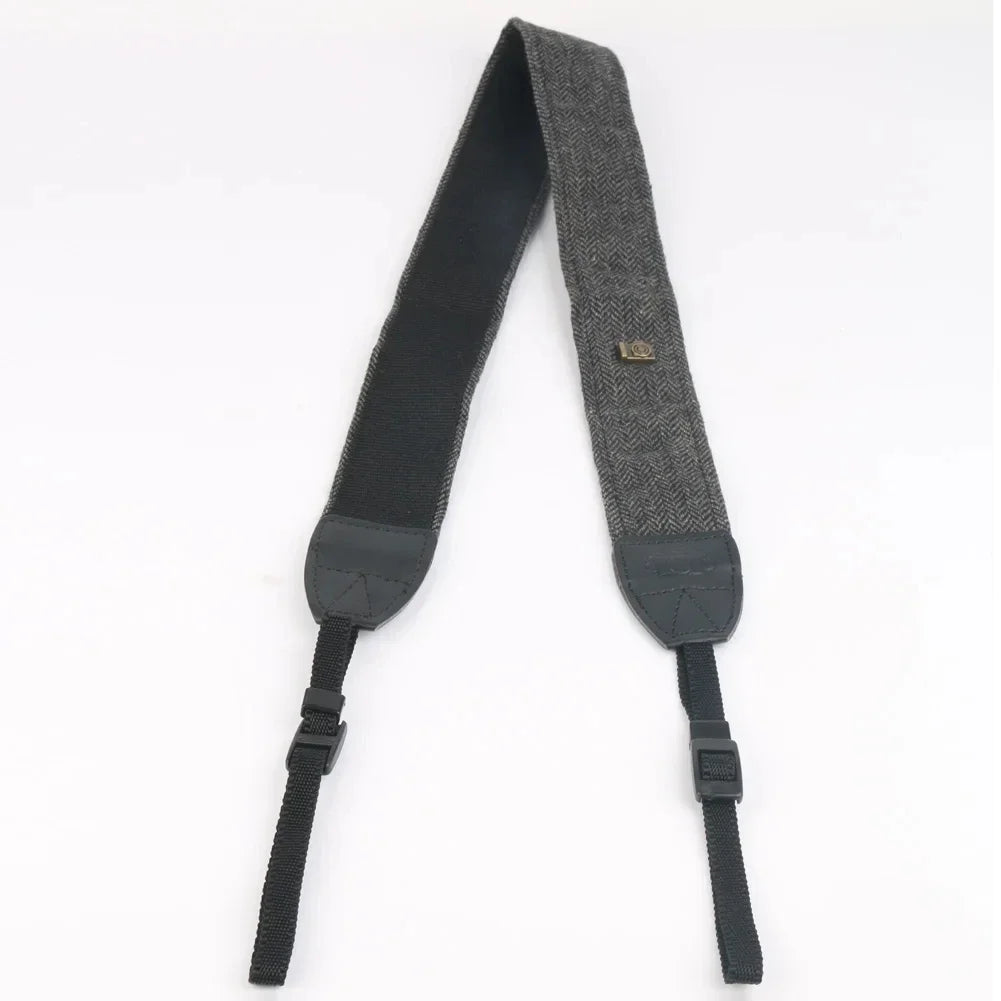 Portable Camera Strap Adjustable Cotton Leather Camera Shoulder Neck Strap Belt For Sony/ Nikon Camera Belt For DSLR Digital SLR