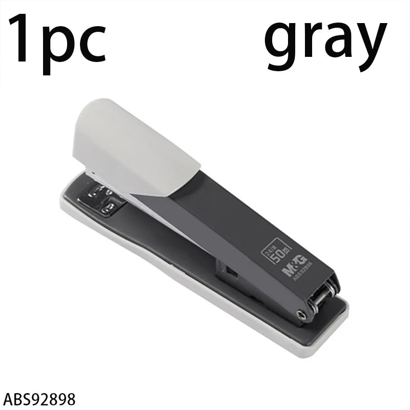 M&G Labor-saving Stapler, capable of stapling 50 sheets, compatible with No. 24/6 staples, suitable for students and office Use