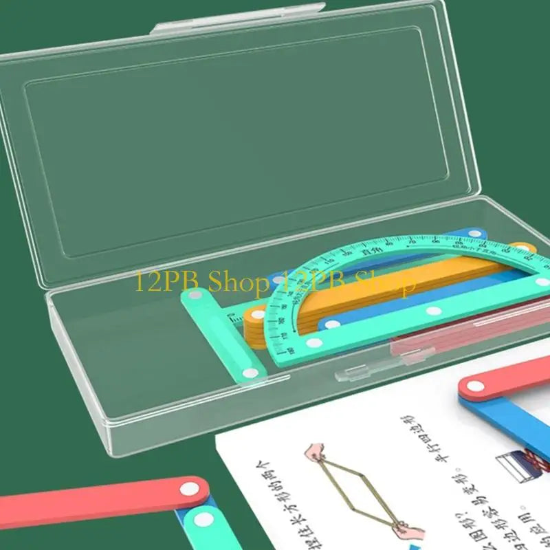 12PB Safe Plastic Geometry Demonstrator Modeling Tools With Connectors For Students Teachers And Architects