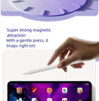 P+7 Universal Stylus Battery Display Pen For Android IOS Screen Touch Pen For iPad Huawei Xiaomi Honor Tablet Stylu   Penci