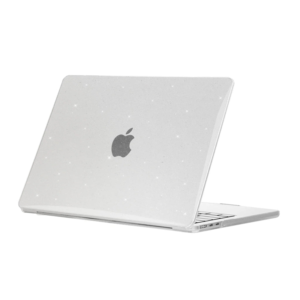 Glitter Hard Laptop Case for Macbook Air 13.6 M4 15 M3 Sparkly Clear Cover for Mac Book Pro 13 M1 M2 14 M4 16 Sleeve Accessories