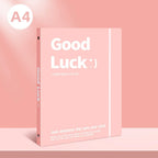 INS Style Loose Leaf A4 File Folder Transparent Detachable Data Book Students Stationery Office Storage Booklet School Office