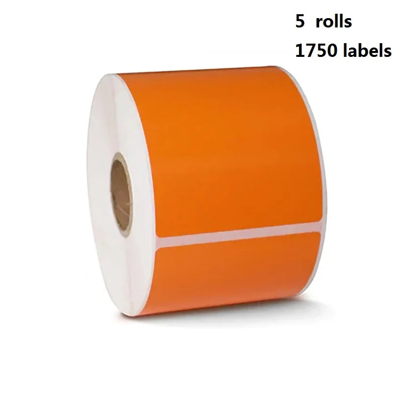 Premium quality 2.25" X 4" Custom Self-adhesive Thermal Shipping Labels 57 X 102 mm 350 Color labels per roll