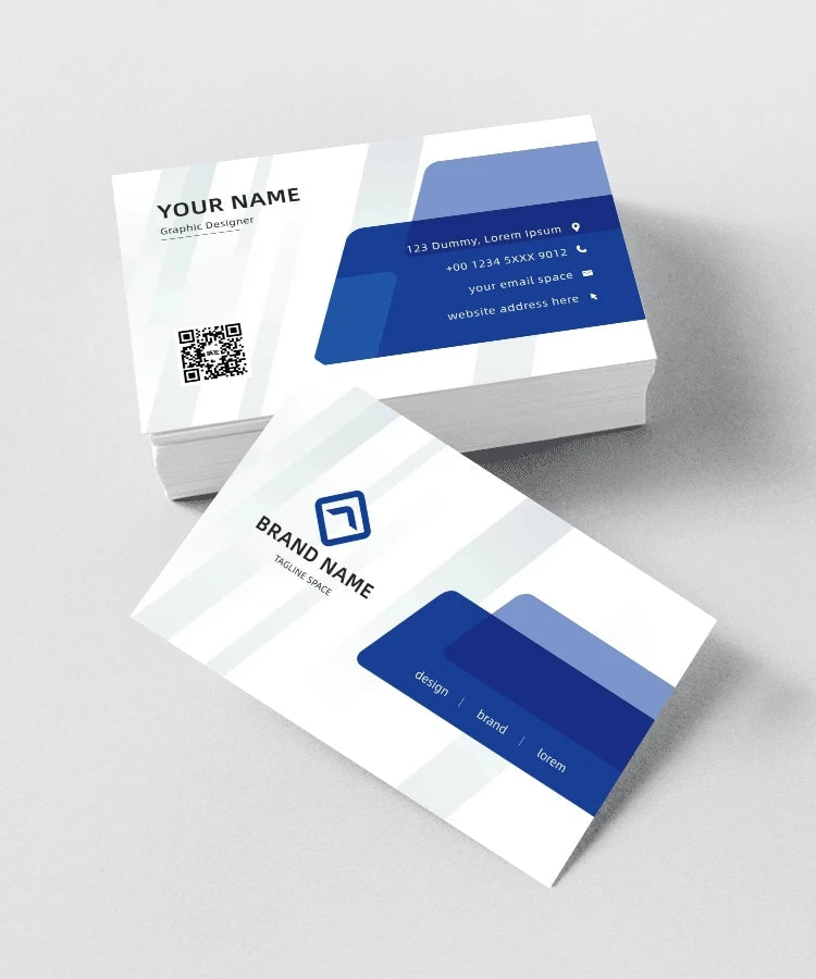 100 Customized Logo Double-Sided Full-Color Printing Film Waterproof Business Card Thank-You Card Gift Card