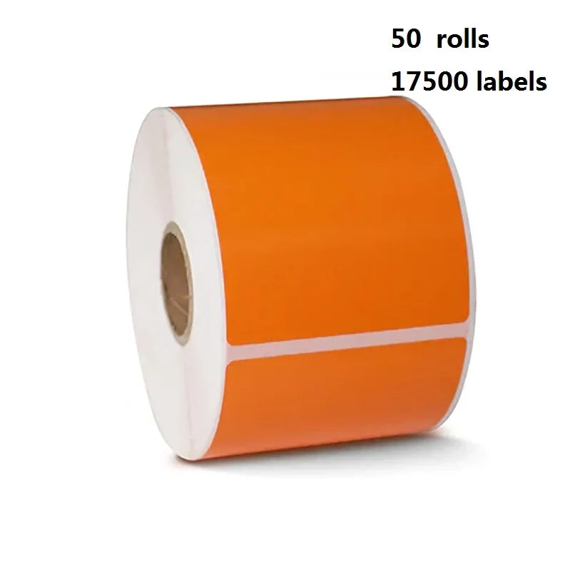Premium quality 2.25" X 4" Custom Self-adhesive Thermal Shipping Labels 57 X 102 mm 350 Color labels per roll