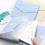 1PCS Expanding File Folder Organizer with 13 Pockets, Waterproof Accordion Document Holder for Office Paperwork, Bills