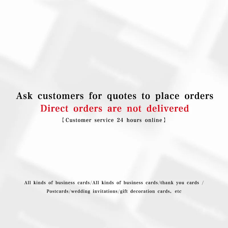 Customized Personalized Business Cards Business Thank You Cards Christmas Cards Greeting Cards Postcards Wedding Invitations