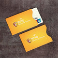 5Pcs Fashion Anti Theft for RFID Credit Card Protector Blocking Cardholder Sleeve Skin Case Covers Protection Bank Card Case