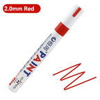 1/3/6/12 Colors Permanent Paint Marker White/Gold/silver Markers for Car Tire Tread Rubber Fabric Paint Metal Paint Marker Pens