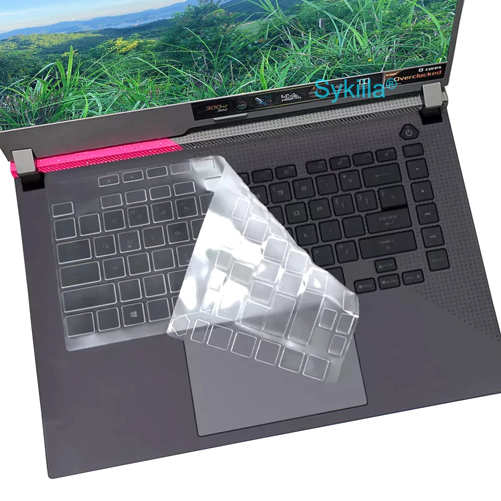 Keyboard Cover for ROG Zephyrus G14 G15 G16 M15 M16 S15 S17 G M S Duo GU605 GA605 GA503 GA403 Silicone Protector Skin Case