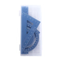 Durable Students School Maths Office Geometry Examination Stationery Drafting Supplies Aluminium Ruler Set Metal Rulers