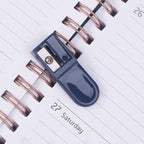1 Set Mine Compas Pointer Sharpener Pencil Lead Stationery Compass Core With 2mm Manual Office Portable Storage