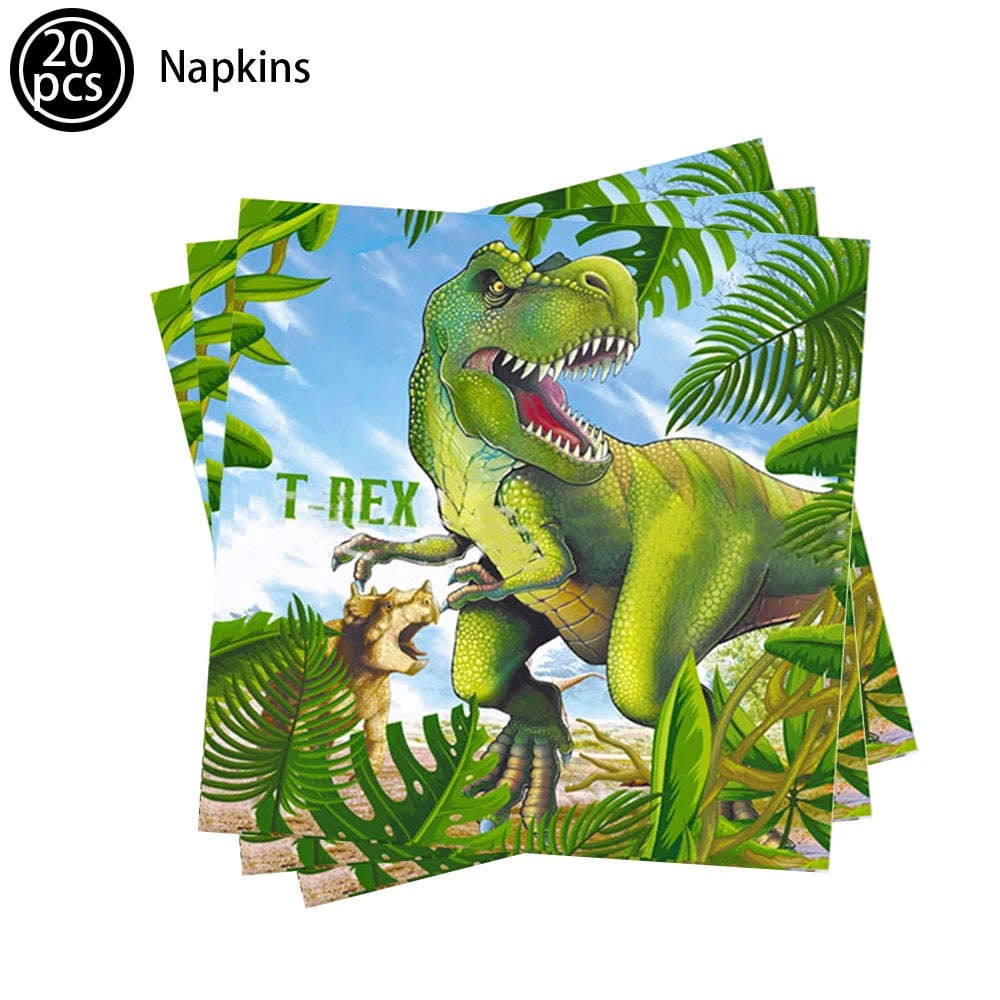 Dinosaur Plastic Tablecloth Dinosaur Birthday Party Table Covers Boy Birthday Baby Shower Party Decorations Supplies Picnic