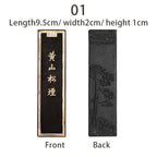 Chinese Calligraphy Ink Stone Handmade Ink Stick for Calligraphy and Painting Ink Bar Brush Painting Paint Calligraphy Ink Block