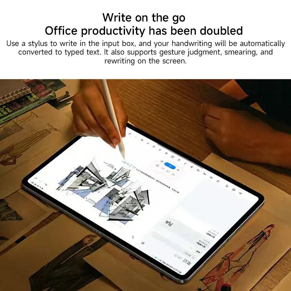 Original Xiaomi Focus Stylus Pen Tab 8192 level Sense Magnetic Drawing Writing Pencil -CN