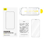 Baseus Tempered Glass for iPhone 17 16 15 14 13 12 Pro Max Screen Protector HD With Cleaning Kit Anti Peeping Dust-proof Glass
