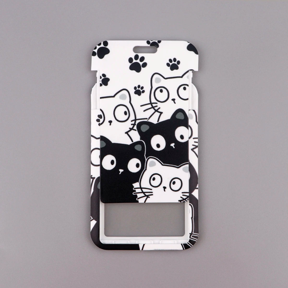 Kawaii Cat Credential Holder Cute Cat Paw Lanyards for Keys Neck Strap ID Card Gym Phone Straps Keychain Keyring Accessories