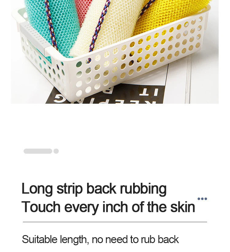 African Net Bath Sponge Shower Puff for Back Gant Exfoliating African Sponge Netsponge Shower Foam Towel
