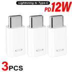 5-1Pcs Lightnning Female To Type C Male Adapter for iPhone 17 16 15 Samsung USB C Charging Converters IOS To Type C Converter
