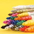 1pcs Japan UNI Paint Marker PX-21 Color Oil-based Permanent 0.8-1.2mm Tire Touch Up Painting Waterproof Graffiti Art Supplies