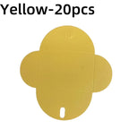 20pcs Colored pearlescent Envelope Thick Cardboard Small Foldable DIY Paper Envelopes Self Locking Buckle Letter Gift Card Cover