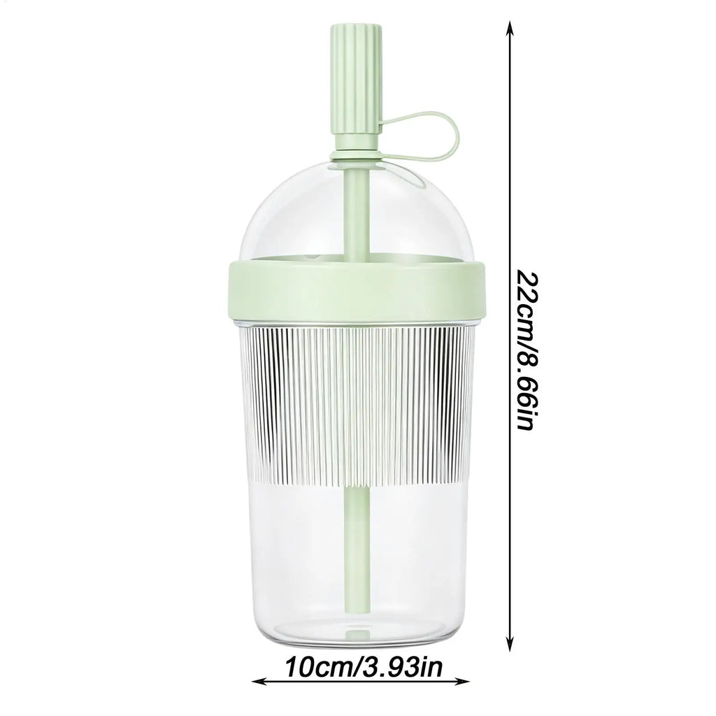 Reusable Coffee Cups with Lids 17oz Tumbler with Straw Tea Mug with Straw for Women Men Travelers Students Home Office Gym