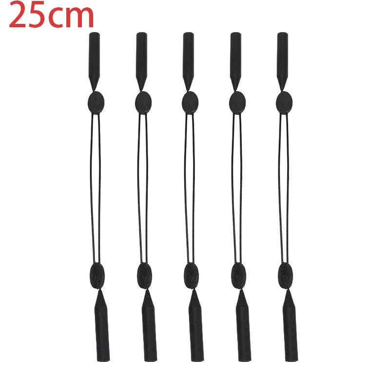 Viewring 1/5pcs Sports Eyeglass Strap Sunglass Holder Men Women Eyewear Retainer with Adjustable Buckles Reading Glasses Chain