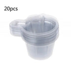 40ML Disposable Plastic Laboratory Sample Cup Tests Container Testing Urine Cup Urine Sample Cup Pregnancy Test Urine Cup
