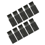 10Pc 4.3cm Black Small Brush Razor Cleaning Brush Keyboard Dust Nylon Plastic Brush Computer Keyboard Dust Removal Clearing Tool