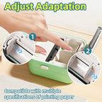 DOLEWA D5 Label Maker Inkless Sticker Printer 12-57mm Roll Paper Adjustable Thermal Pocket Printer for Photo Printing