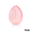 Empty Makeup Sponge Storage Box Plastic Egg Shaped Cosmetic Puff Organizer Rack Portable Makeup Blender Holder Stand Drying Box