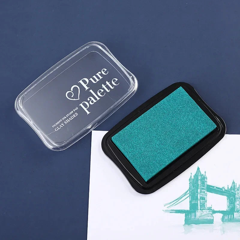 12 Colors Large Size Vintage Inkpad for Stamp DIY Crafts Scrapbooking Ink Pads Rubber Wooden Stamps Paper Inkpads Paper Decor