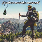 3pcs Portable Mini Compasses Outdoor Survival Tools Hiking Camping Travel Accessories Hanging Compasses