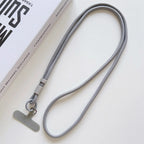 1Pc Universal Long Phone Lanyard Neck Hanging Rope Crossbody Rope With Phone Case Connection Clip