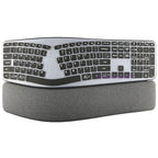 Keyboard Cover for Logitech ERGO K860 Business Protector Skin Case Silicone Accessory for logi K 860 Black