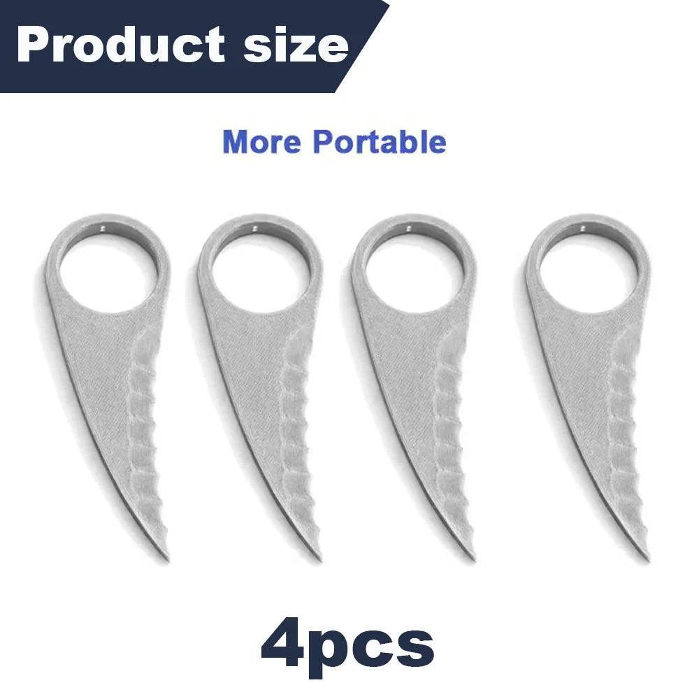 Courier Opening Knife Multifunctional Portable Courier Unboxing Knives 3D-Printed Box Cutter for Package Envelope