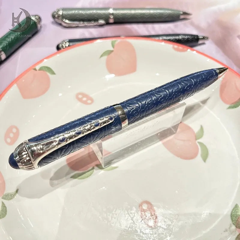 Luxury Back to School Gift Metal Twist Action Heavy Ballpoint Pen for Jewelry Watch