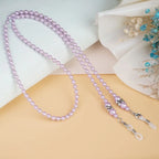 Fashion Pearl Sunglasses Chain Wearing Neck Holding Beaded Lanyard Cord Masks Sunglass Reading Glasses Chain Eyewear Accessories