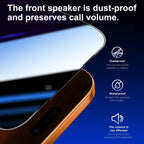 1pc Privacy Tempered Glass Screen Protector with Dust-Free Alignment Installation Kit, Full Coverage Anti-Fingerprint Shock-Resistant Phone Screen Film, Compatible with iPhone 17/16/15/14/13/12 Series, Pro Max/Pro/Plus/Air Mo