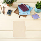 5Pcs Manila File Folders Pressboard Document Organizer Letter Size Beige Office School Classroom Business Filing Supplies