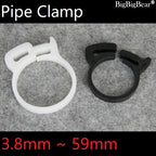 10pcs Hose Clamps 3.8~59mm Plastic Line Water Pipe Strong Clip Spring Cramps Fuel Air Tube Fitting  Fixed Tool