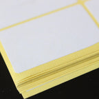 15Sheets Multifunction Labels Stickers Self Adhesive Sticky Package Label White Blank Tag Stickers Office School Supplies
